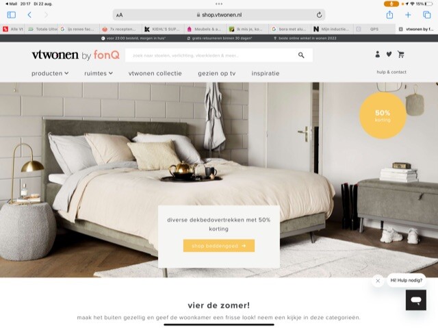 Dekbedovertrekken met 50% korting Op https://...