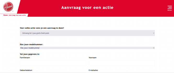 Hoover wasmachine https://www.promo-hoover....