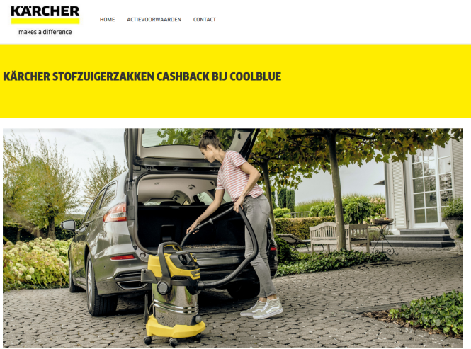 Kärcher nat-/droogzuiger WD3, WD 4, WD 5 of W...