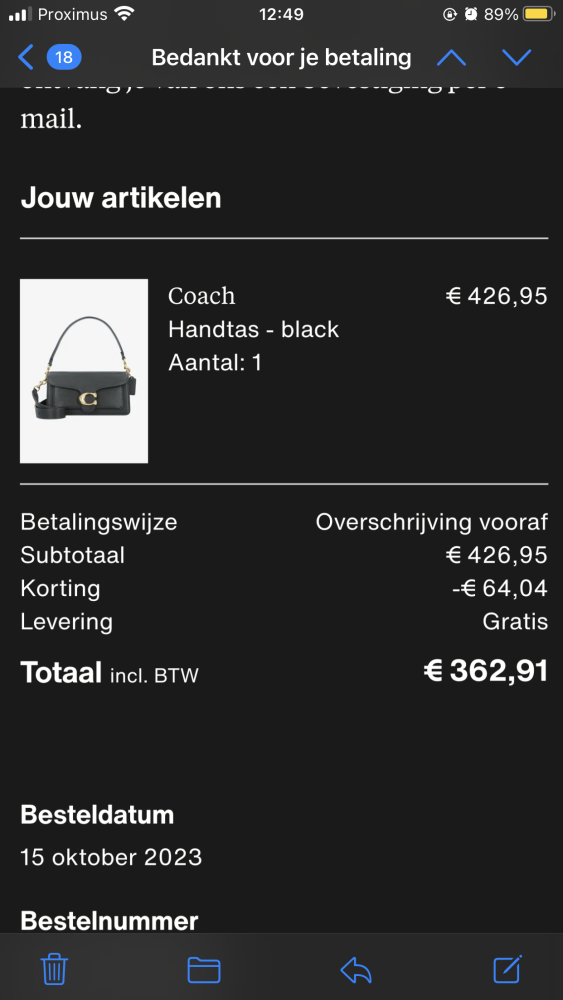 Extra korting op de korting, danku Zalando! €...