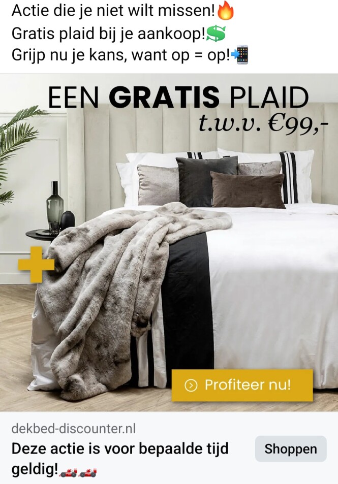 Bestel iets uit deze categorie voor minimaal...