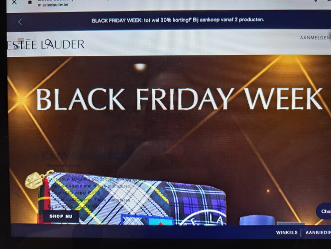 esteelauder.be black friday week: tot wel 30...