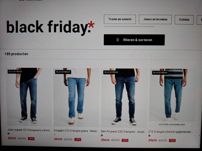 celio.com black friday tot -50%