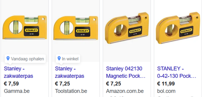 Stanley Pocket waterpas voor €4,62 bij Amazon...