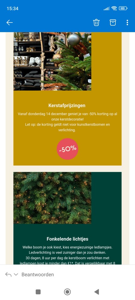 Bij eurotuin is er vanaf donderdag 14/12 50%...