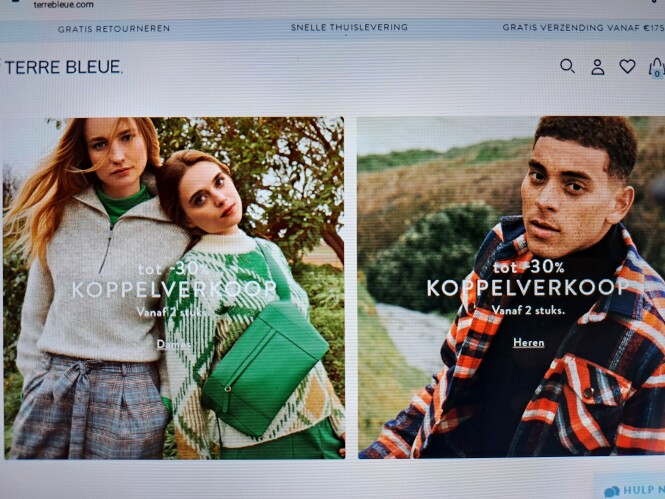 terrebleue.com tot -30% vanaf 2 stuks