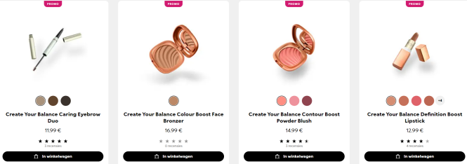 Super promo bij Kiko Milano, exclusief online...