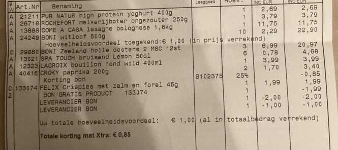 Colruyt 28/12 Oesters Zeeland 6,99€/st Spa t...