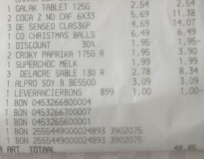 Carrefour Galak witte chocolade + coupon (-...