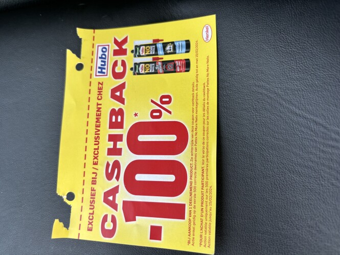 No nails van pattex, 100% terug betaald bij H...