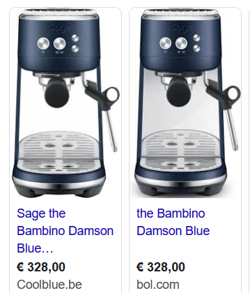 Sage The Bambino Koffiezetapparaat Damson Blue voor €199 bij Ibood