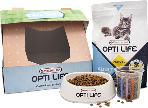 Gratis proefpakket Opti Life Adult Sterilised/Light Chicken (enkel verzendingskosten)
