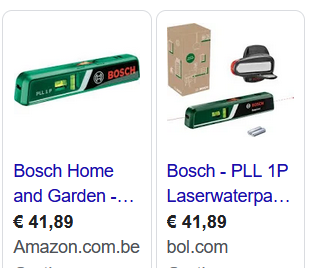 Bosch laser waterpas