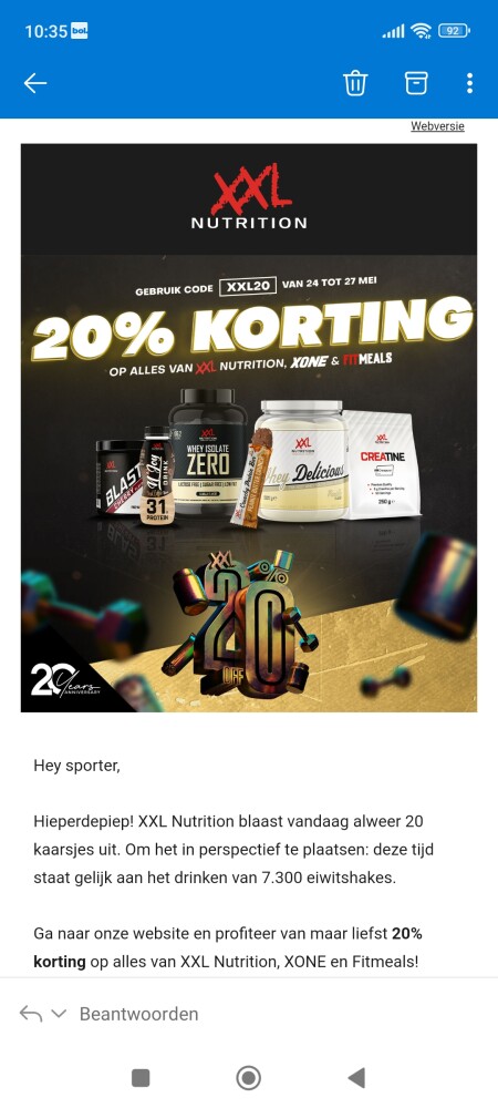 Xxl nutrition