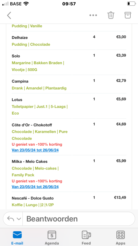 Online Delhaize Delivery