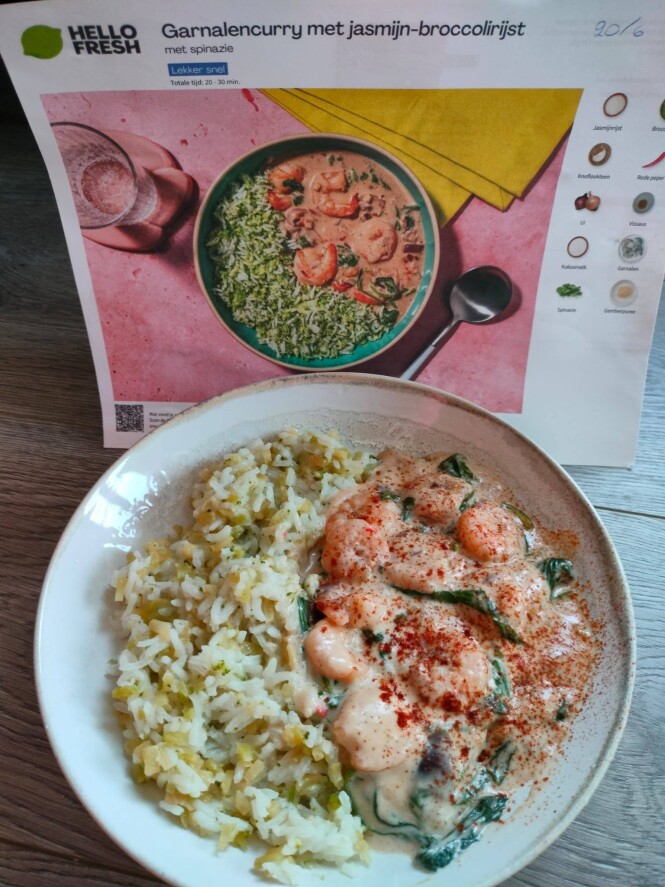 € 2,87 per maaltijd bij HelloFresh