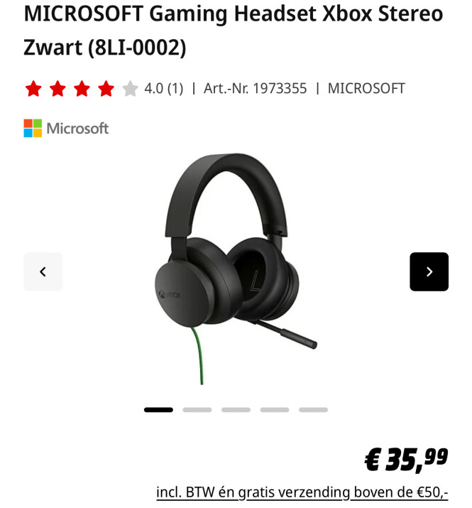 Gaming headset koopje mediamarkt