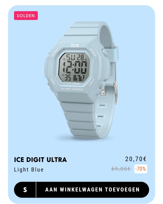 Kortingen bij Ice Watch
