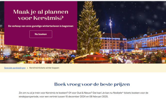 Zotte korting op Eurostar tickets naar Keulen tijdens kerstperiode