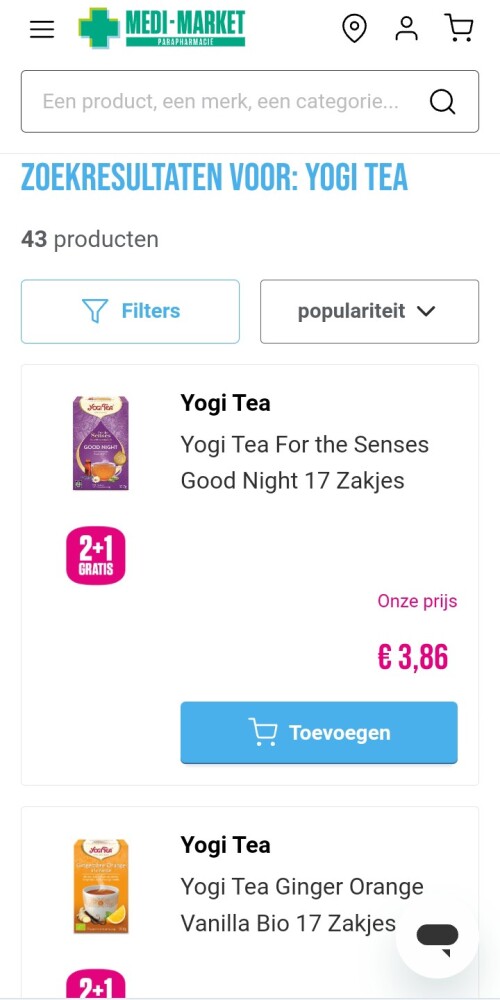 Yogi tea 2+1