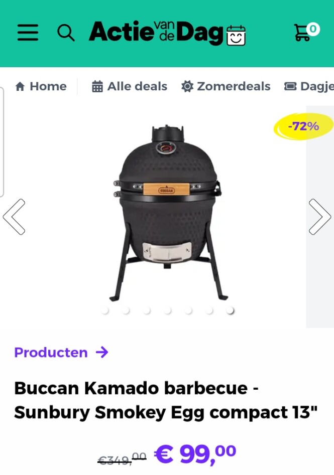 Buccan Kamado barbecue