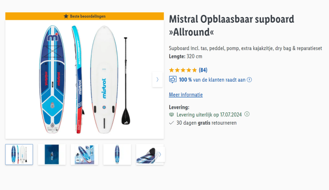 Supboard Mistral