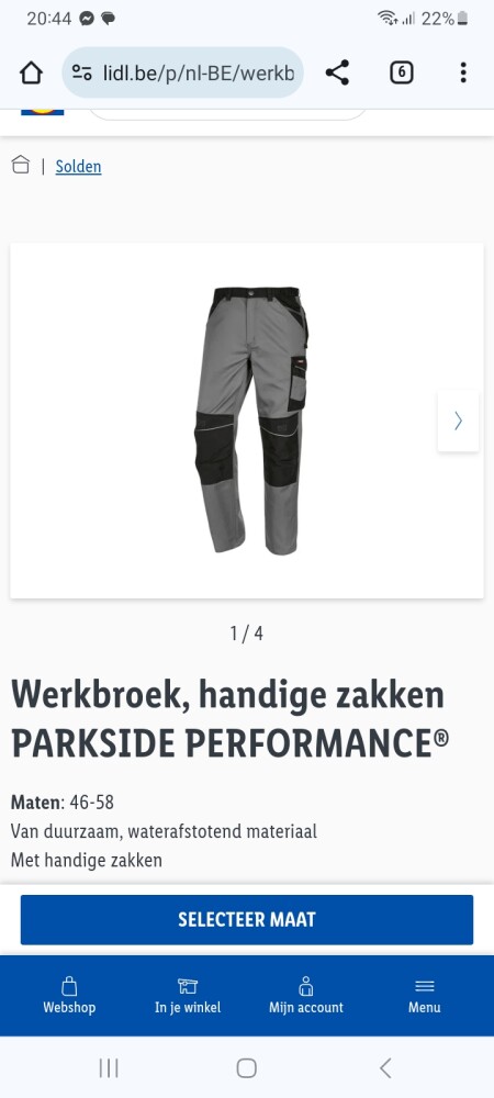 Werkbroek
