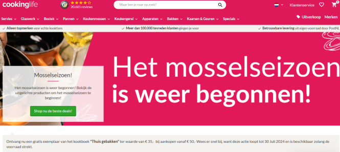 € 10 korting bij aankoop vanaf € 100