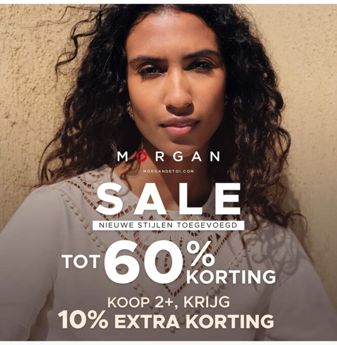 Tot 60% korting + 10% extra!