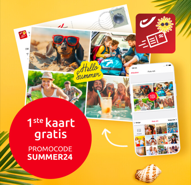 Gepersonaliseerde postkaart