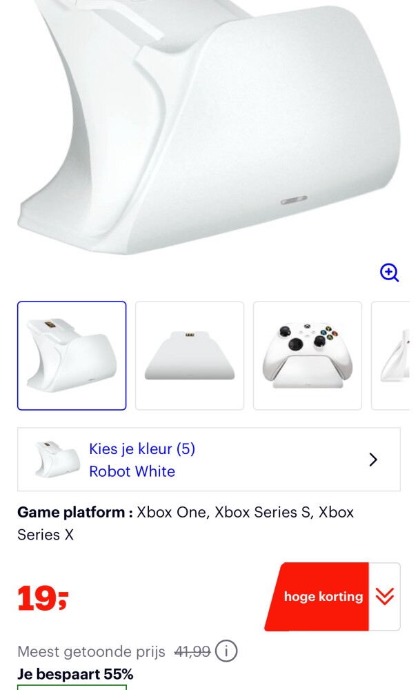 Razer Universal Xbox Pro Oplaadstation