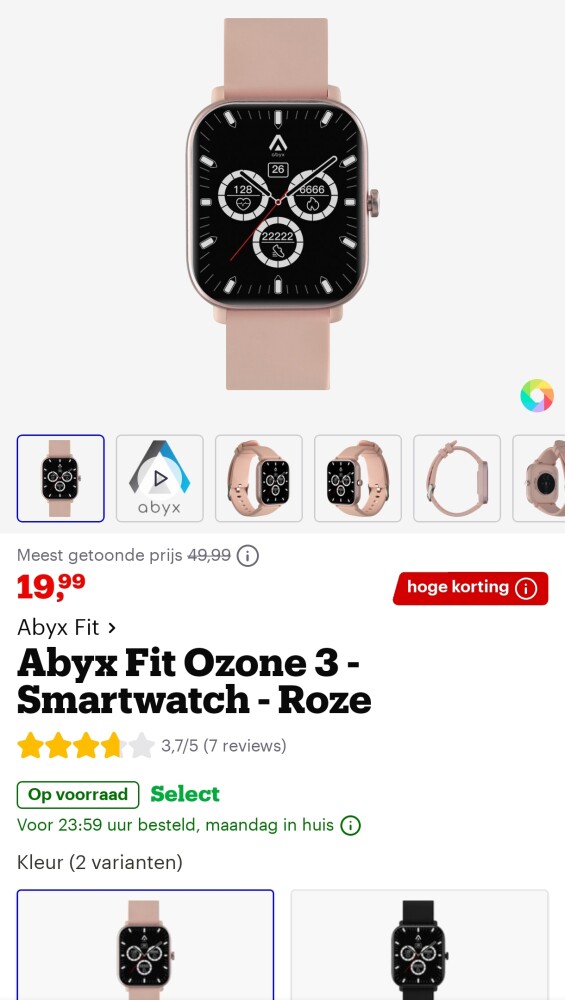 Abyx smartwatch
