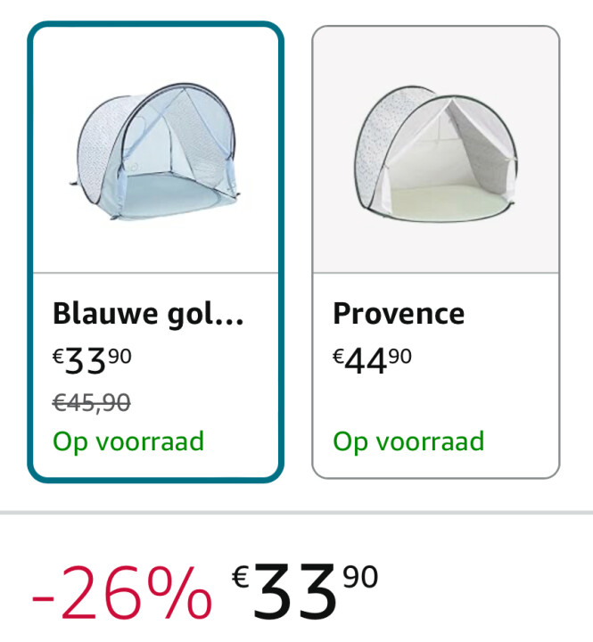 Babymoov UV-beschermtent