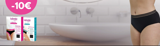 -10€ bij aankoop van een Saforelle slip