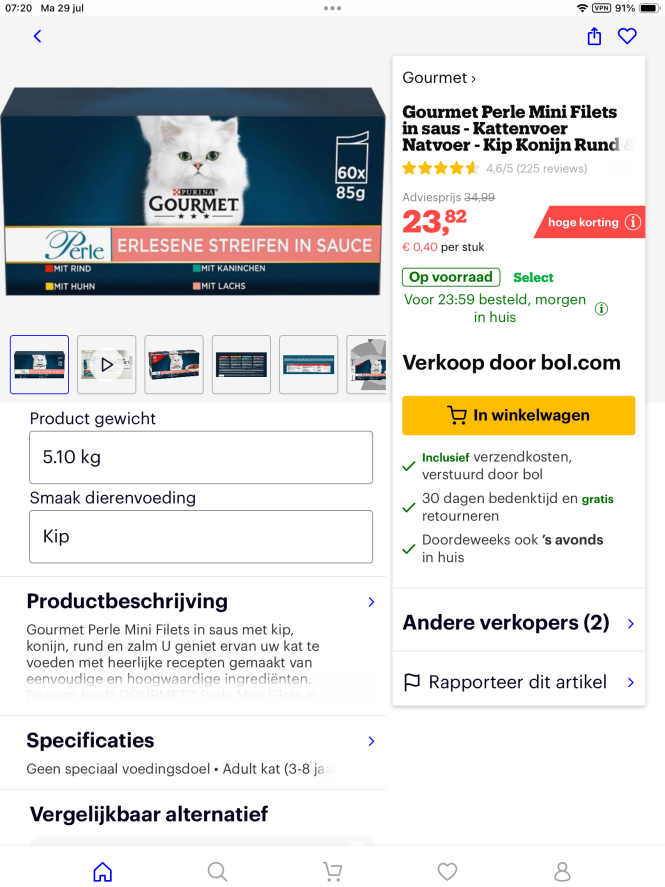 Kattenvoer