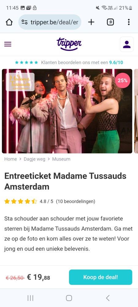 Madame Tussauds Amsterdam