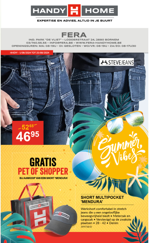 Gratis pet of shopper 🧰 Handy Home