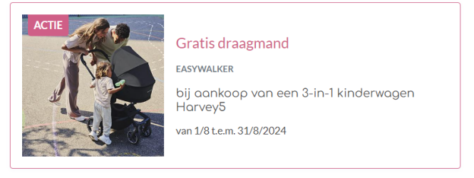 Gratis draagmand b.a.v. 3-in-1 kinderwagen Harvey5 EasyWalker 👶 Dreambaby