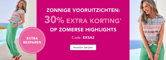 30% extra op geselecteerde artikelen bij atelier GOLDNER