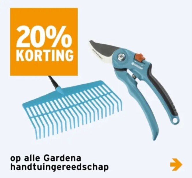 Gardena handtuingereedschap