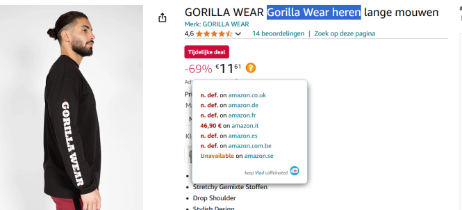 heren trui amazon nl