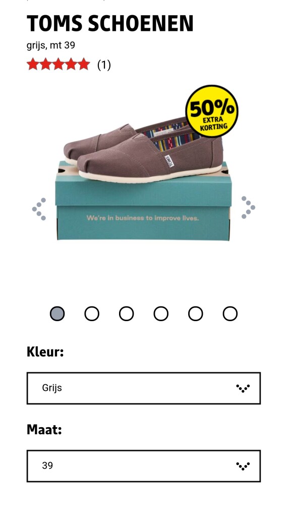 TOMS schoenen voor heren