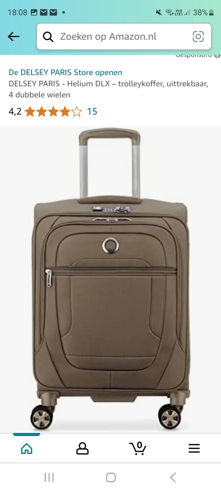 Delsey trollley -54%