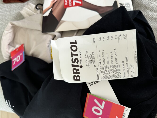 -70% op bijna alles bij Bristol