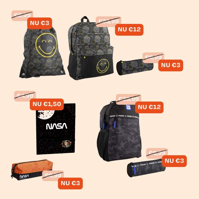 Mooie terug naar school promo's