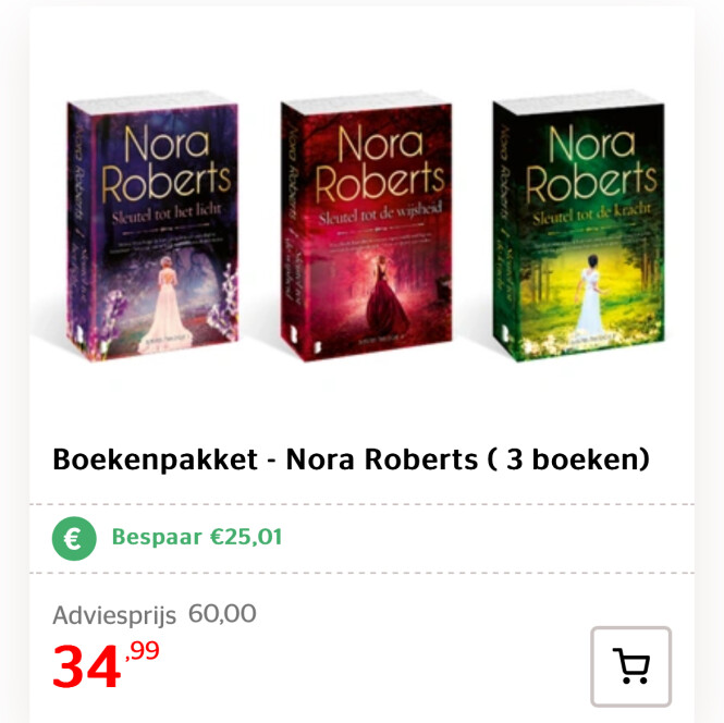 Boekenpakket - Nora Roberts