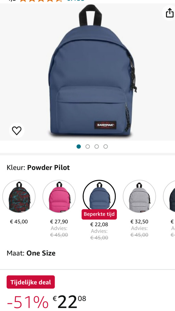 Eastpak ORBIT Rugzak