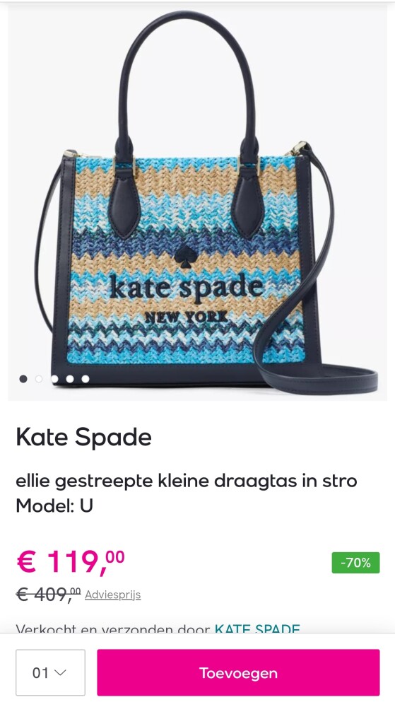 Kate spade tot 70% korting!