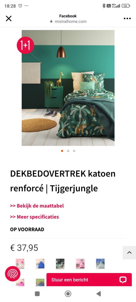 1+1 gratis op mistral dekbedovertrekken voor kids