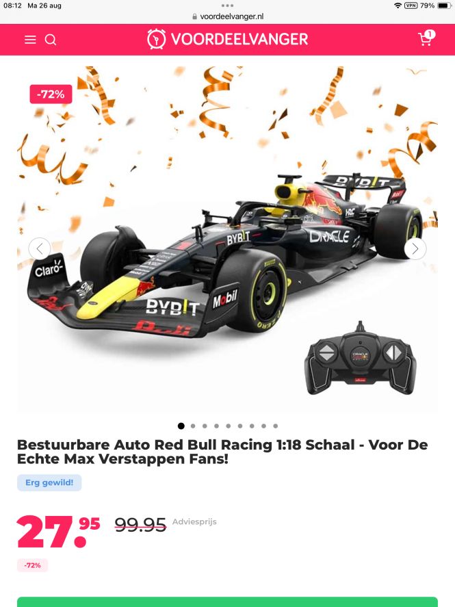Bestuurbare auto